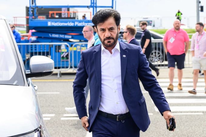 Mohammed Ben Sulayem, Präsident der FIA, beim Belgien-GP der Formel 1. FIA Mohammed Ben Sulayem