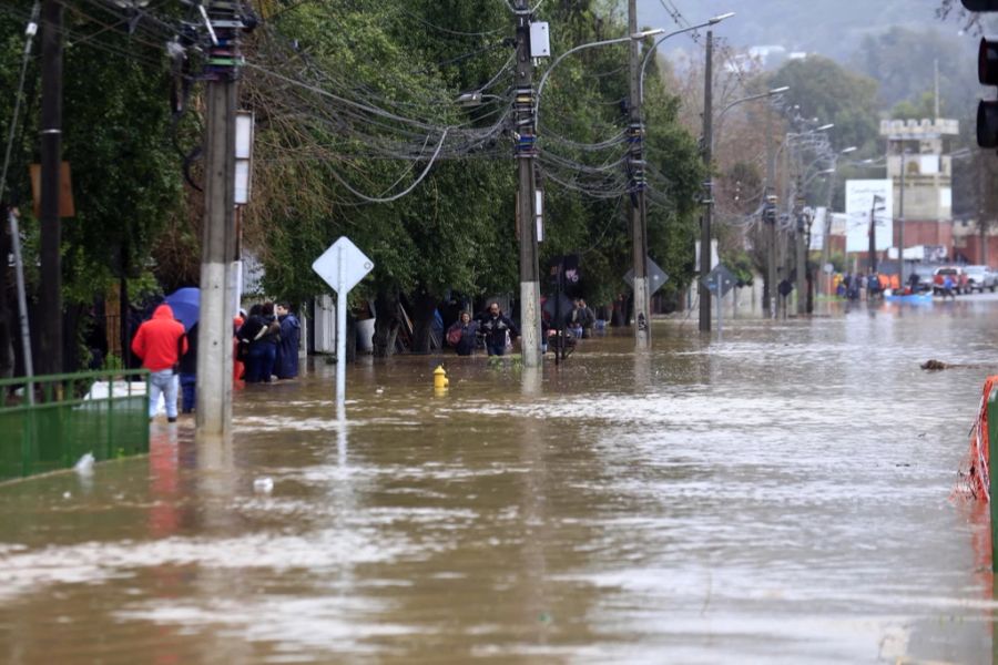 chile überschwemmung hochwasser