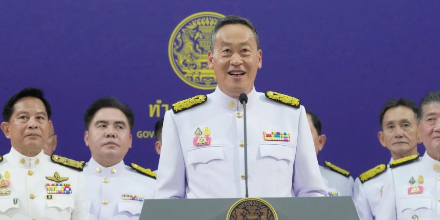 Der neue thailändische Ministerpräsident Srettha Thavisin in Bangkok.