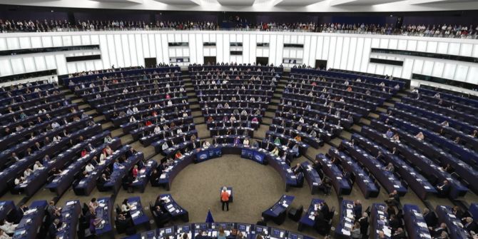 EU Parlament Plenarsaal Strassburg