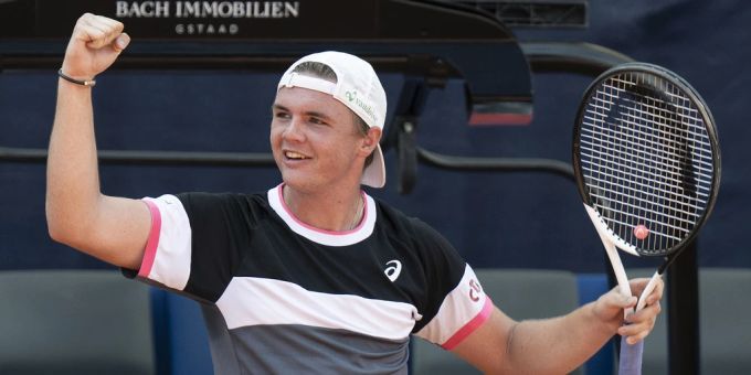 Hat sich für das Hauptfeld der US Open qualifiziert: Dominic Stricker. Dominic Stricker