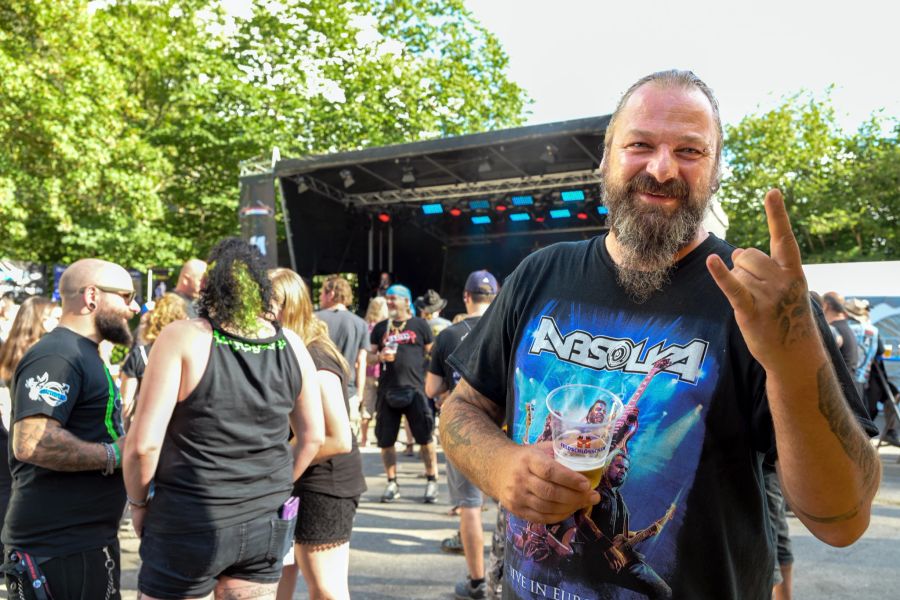 Sändu Mühlemann, Veranstalter und OK-Vorsteher des Mannried Open Air.