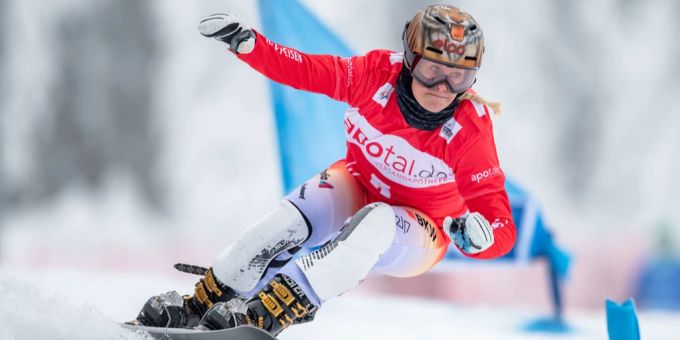 Julie Zogg gewinnt bei den Parallelslalom in Bansko. (Archivbild) Julie Zogg