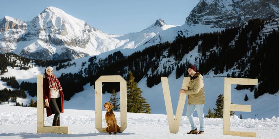 Adelboden Winter LoveTrail Winterwandern