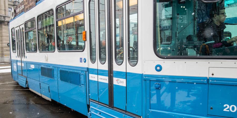 Ein Tram der VBZ Verkehrsbetriebe Zürich. (Symbolbild) - Stadt Zürich