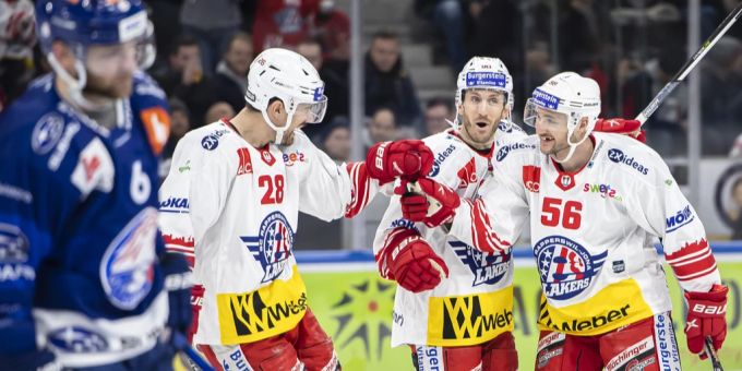 Rapperswil-Jona jubelt auswärts beim ZSC. ZSC Rapperswil