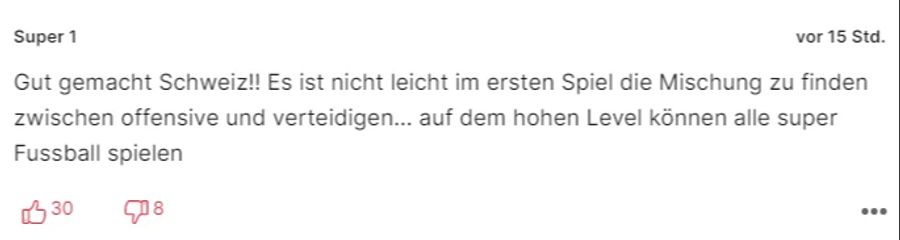 Auch «Super 1» lobt die Mannschaft für ihre Leistung.