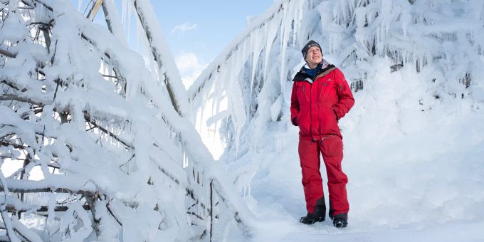 Der Glaziologe Felix Keller kämpft für den Morteratschgletscher. Glaziologe Felix Keller