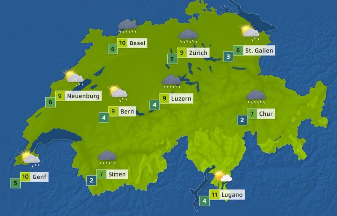 Regnerische Woche: So wird das Wetter am Donnerstag. Wetter