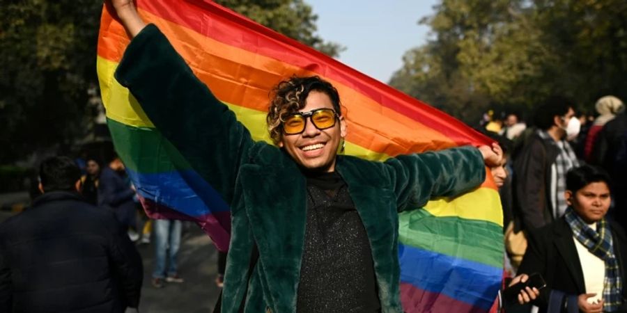 Pride-Parade in Neu Delhi