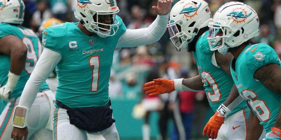 Die Miami Dolphins sicherten sich den letzten Playoff-Platz in der NFL.