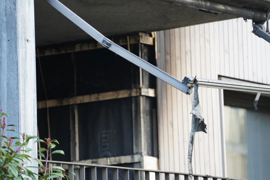 In Affoltern am Albis kam es in einem Mehrfamilienhaus zu einem Brand.