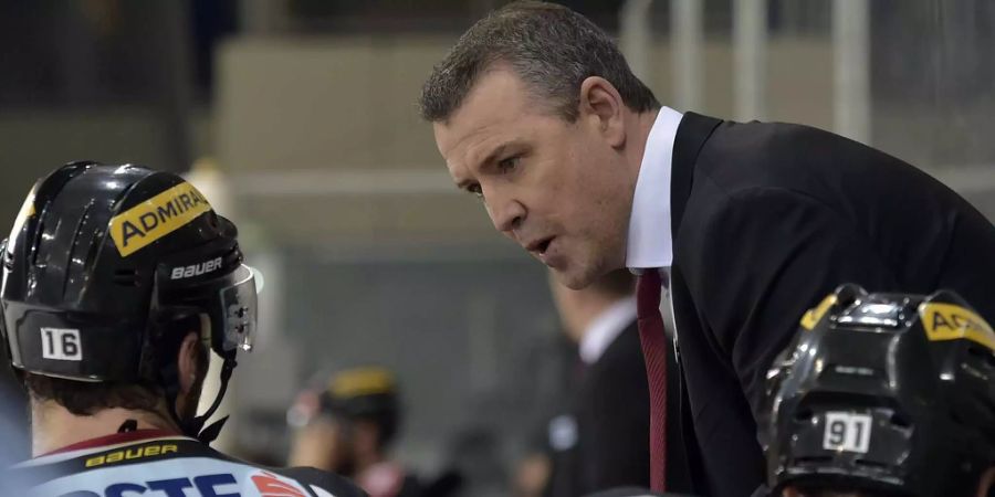 Serge Aubin verlässt Ende Saison die Vienna Capitals und wird dann neu Coach der ZSC Lions.