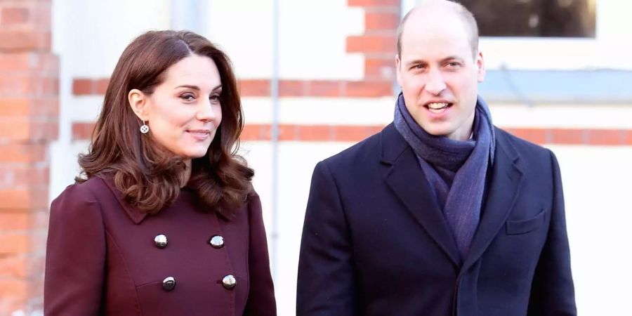 Werden im April wieder Eltern: Herzogin Kate und Prinz William.