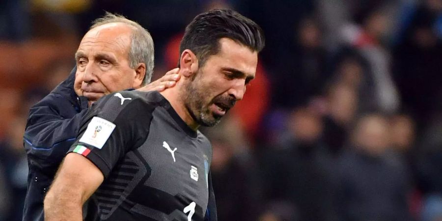 Buffon wollte mit Italien unbedingt sein sechstes WM-Turnier spielen.