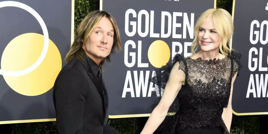 Der australische Country-Sänger Keith Urban und seine Frau und Schauspielerin Nicole Kidman.