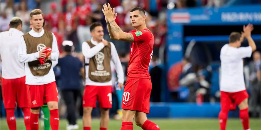 Schweden will einen Platzverweis von Granit Xhaka provozieren.