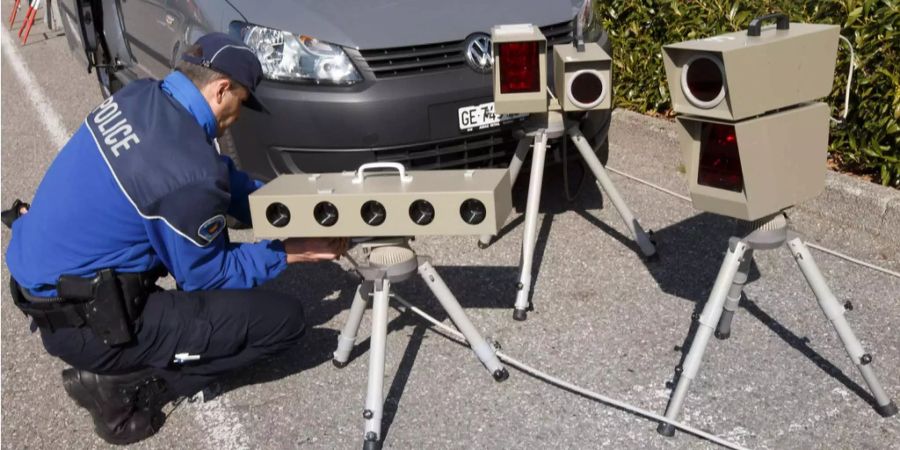 11 Prozent der kontrollierten Autos waren zu schnell unterwegs.
