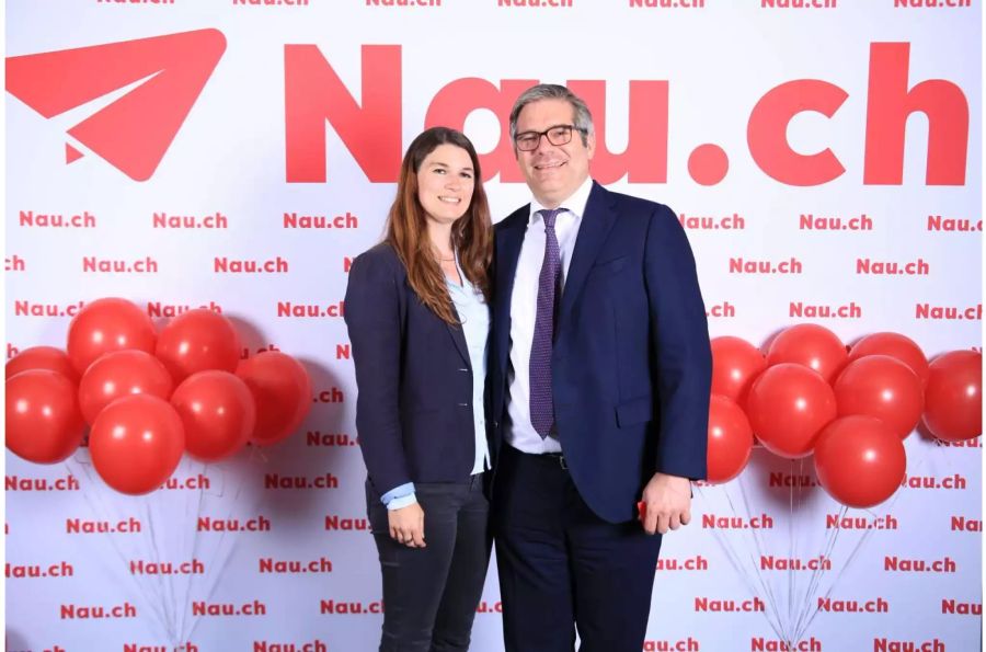 Nadja Pieren mit Begleitung