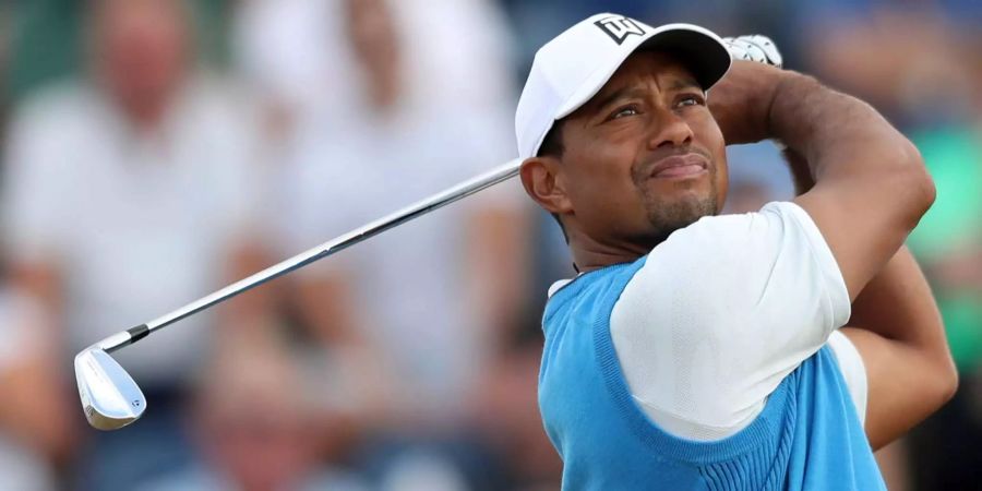 Tiger Woods beim British Open.