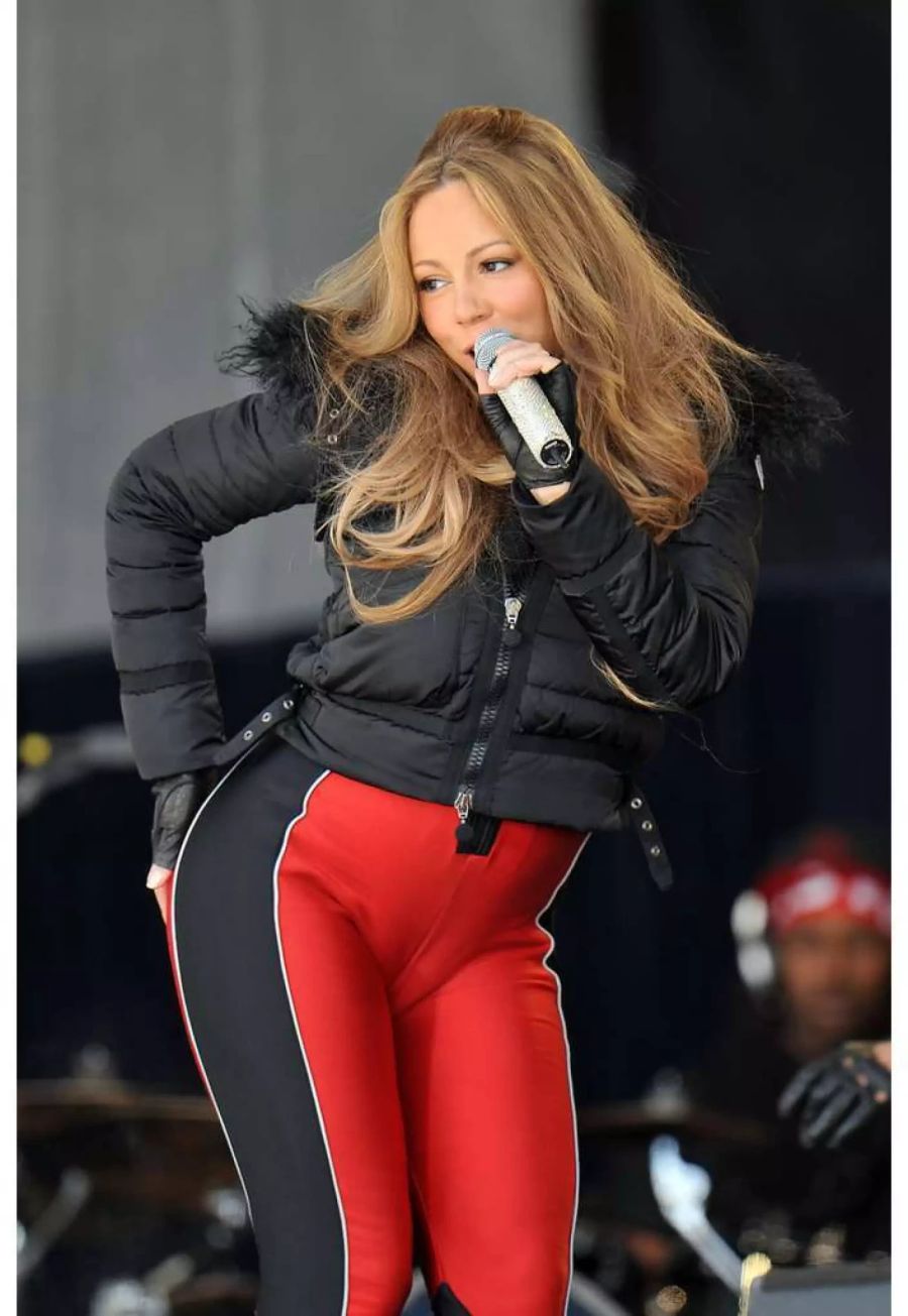 Mariah Carey performt 2012 am Mountain Concert in Ischgl in Österreich.