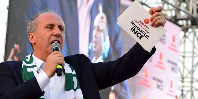 Sein grösster Kontrahent: Muharrem Ince von den Kemalisten. Er möchte ein Präsident für «alle Türken» sein. Sein grösster Kontrahent: Muharrem Ince von den Kemalisten. Er möchte ein Präsident für «alle Türken» sein.