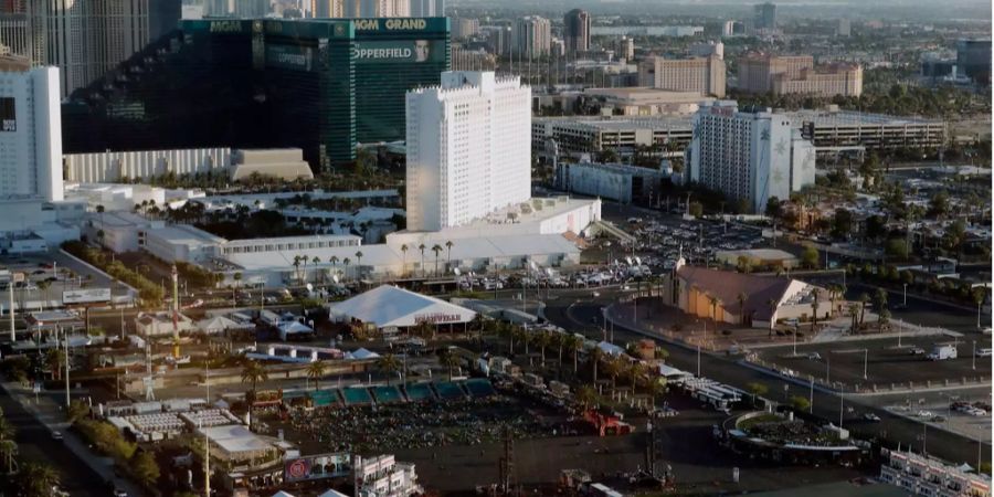 Auf das Gelände des Mandalay Bay in Las Vegas (USA) schoss der 64-jährige Einzeltäter am 1. Oktober 2017.