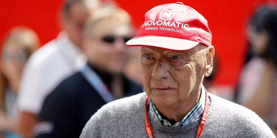 Ex-Formel 1-Weltmeister Niki Lauda