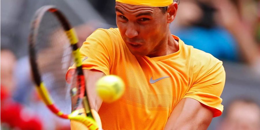 Nicht mehr so unbestechlich: Rafael Nadal verliert erstmals nach drei Jahren einen Satz.