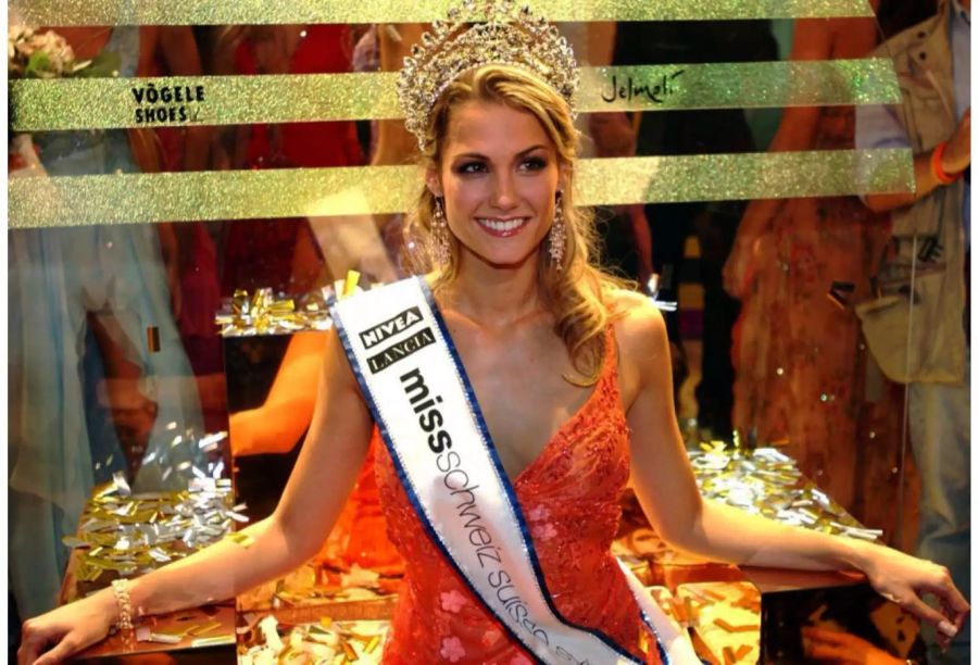 Im Jahr 2005 holte sich die schöne Waadtländerin das Krönchen an der Miss Schweiz Wahl.