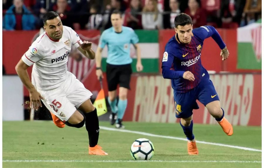 Der FC Sevilla vergeigt den sicher geglaubten Heimsieg gegen Leader Barcelona. Bis in die 88. Minute führten die Andalusier noch mit 2:0. Suárez und Messi glichen mit einem Doppelschlag innerhalb innerhalb von einer Minute aus. Schlussresultat 2:2.