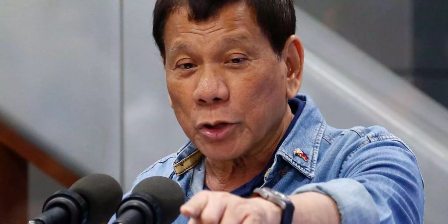 Der philippinische Präsident Rodrigo Duterte ist auf dem neusten Cover des «Tima»-Magazins.