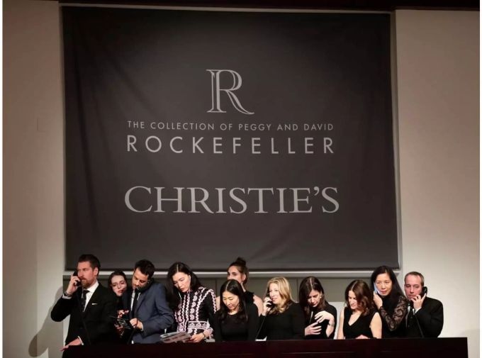 Die Rockefeller-Sammlung ist hoch begehrt. Die Rockefeller-Sammlung ist hoch begehrt.