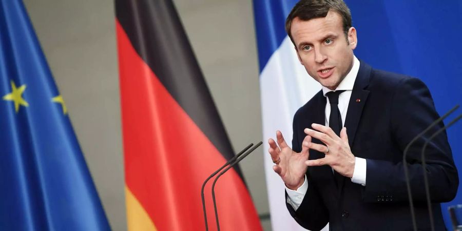 Emmanuel Macron möchte mit Generalstäben anderer Länder zusammenspannen.