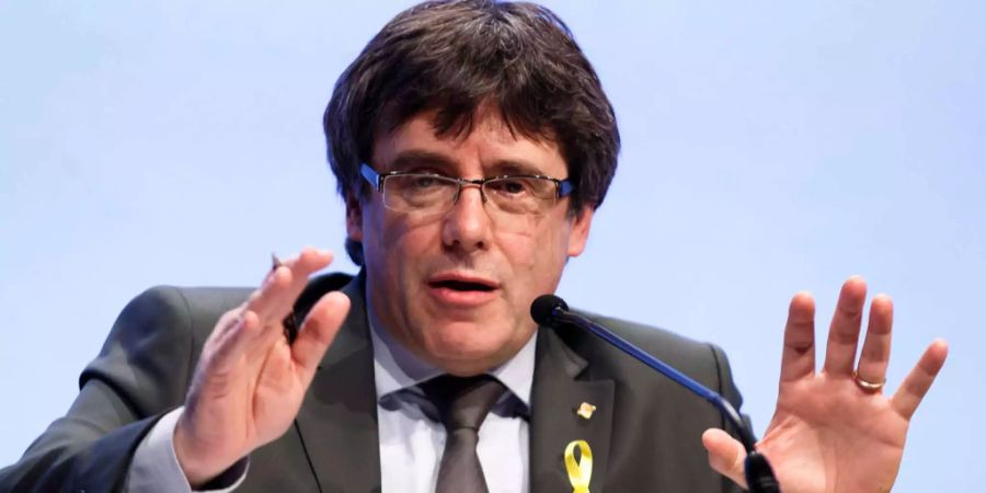 Carles Puigdemont darf in Deutschland auf freiem Fuss bleiben.