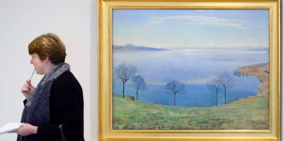 Ferdinand Hodler war fasziniert vom Lac Léman.