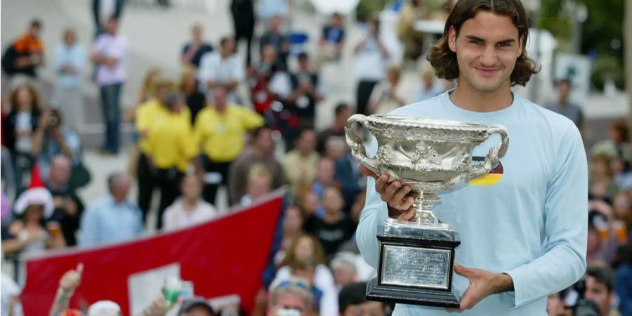 Federer an den Australian Open 2004