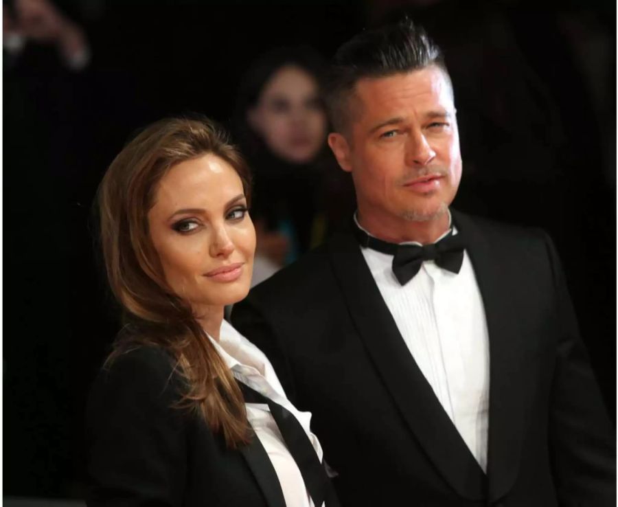 Brad Pitt und Angelina Jolie an den British Academy Film Awards 2014.