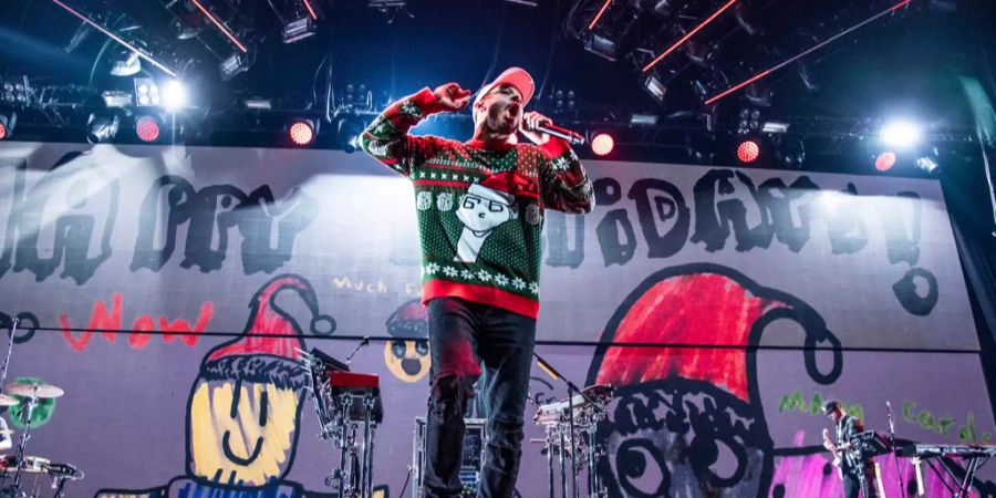 Mike Shinoda beim «KROQ Absolut Almost Acoustic Christmas» 2018.