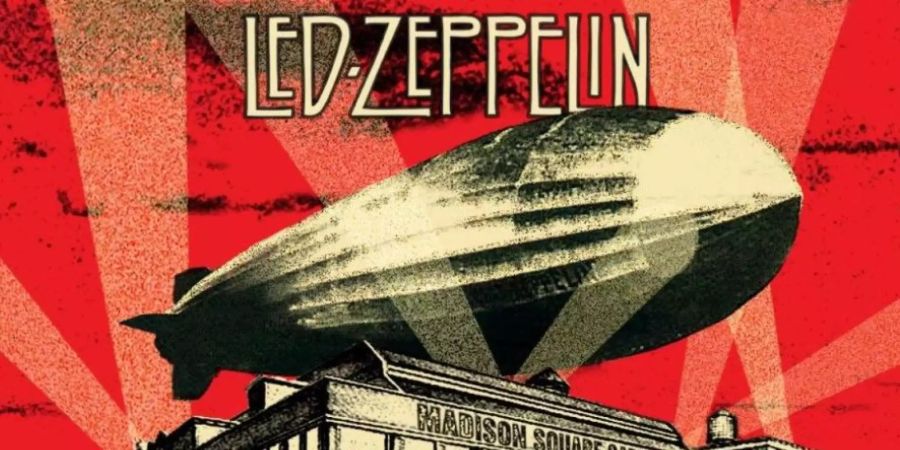 Das Logo der Band Led Zeppelin.