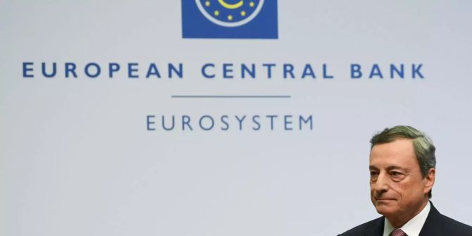 Mario Draghi, Präsident der Europäischen Zentralbank (EZB).