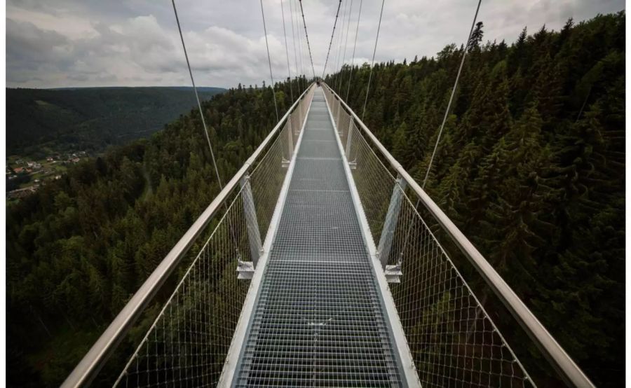 «Wildline»-Hängebrücke in Baden-Württemberg mit 380 Metern Länge - Keystone