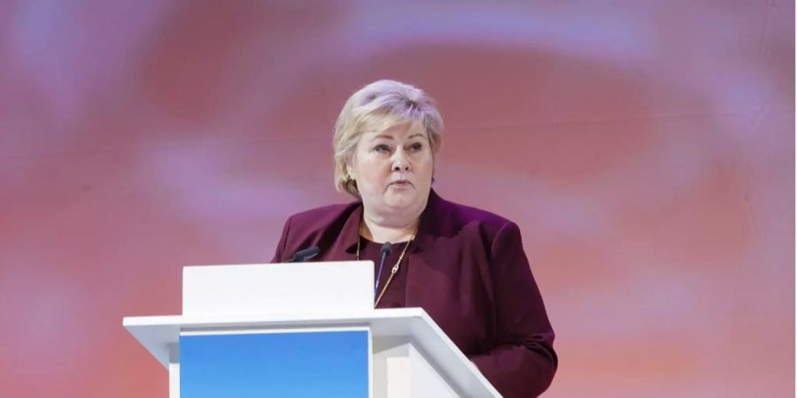 erna solberg norwegen