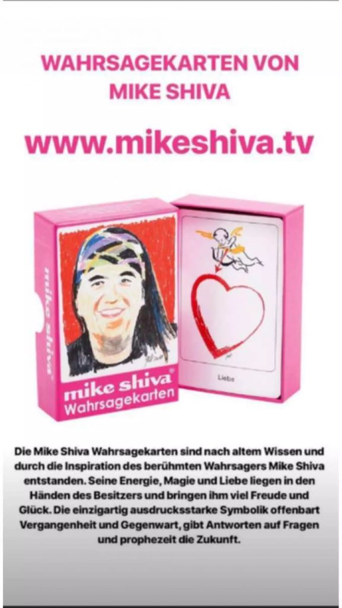 Mike verkauft seine Wahrsagerkarten im Netz für stolze 50 Franken. Mike verkauft seine Wahrsagerkarten im Netz für stolze 50 Franken.