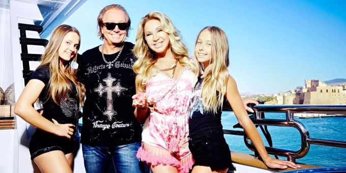 Die Geissens: Davina, Shania, Mami Carmen und Papi Robert Geiss. robert geiss