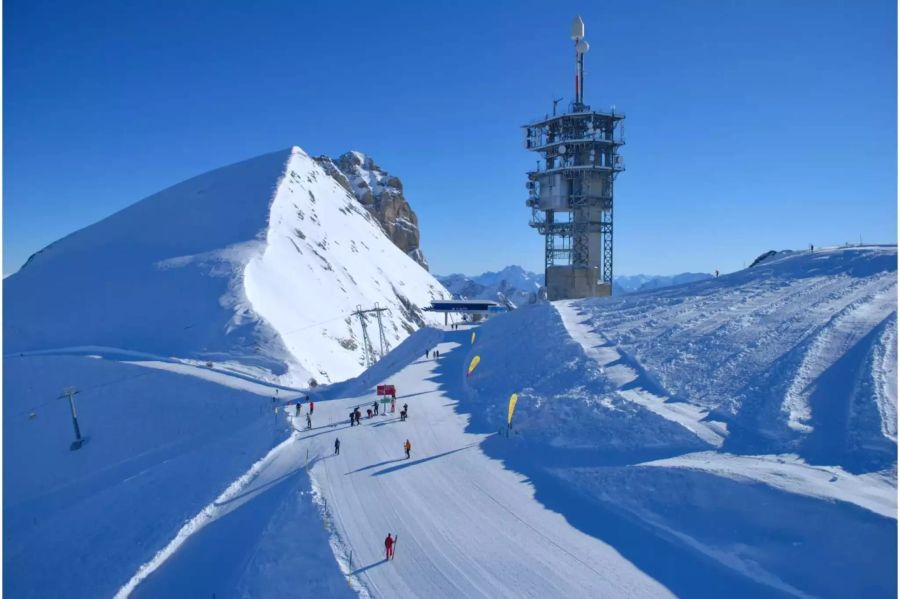 So sieht der 50 Meter hohe Richtstrahlturm heute aus.