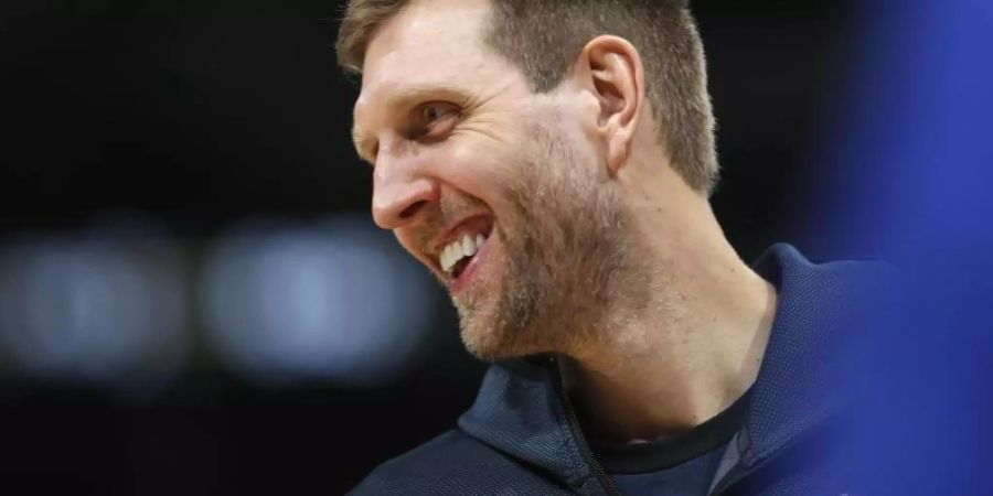 Dirk Nowitzki nimmt am Allstar-Spiel der besten und beliebtesten Profis teil. Foto: David Zalubowski/AP