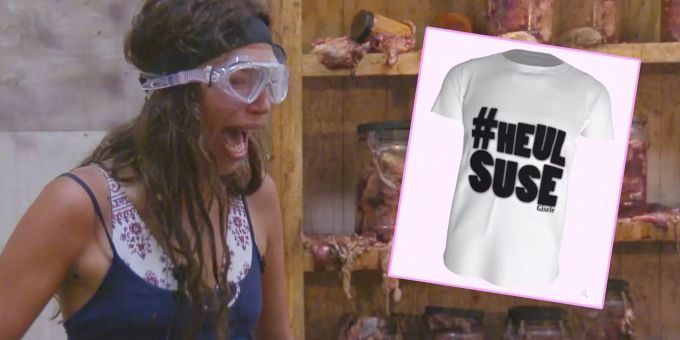Sie verkauft T-Shirts - War Dschungel-Giseles Heulerei eine PR-Aktion?