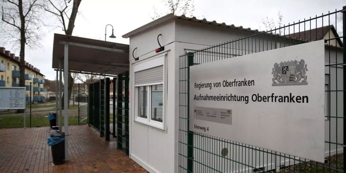 Ein Ankerzentrum für Flüchtlinge in Bamberg.