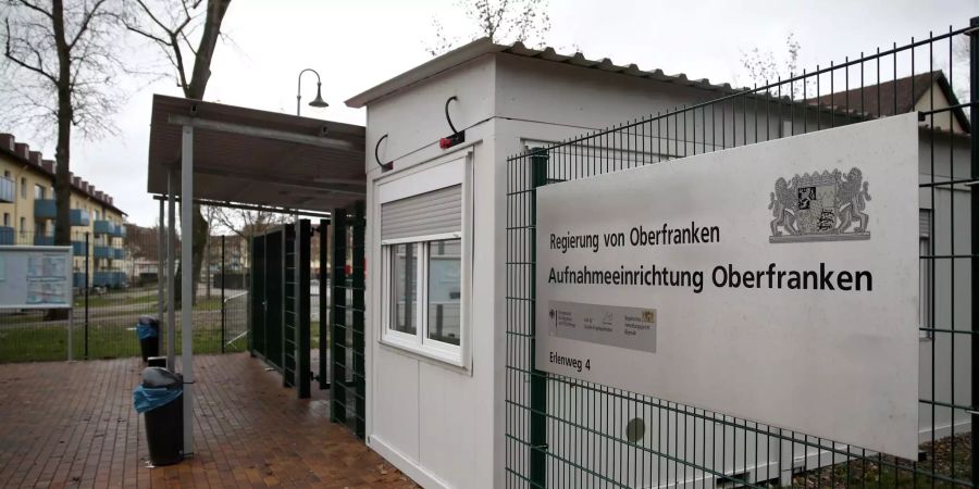 Ein Ankerzentrum für Flüchtlinge in Bamberg.
